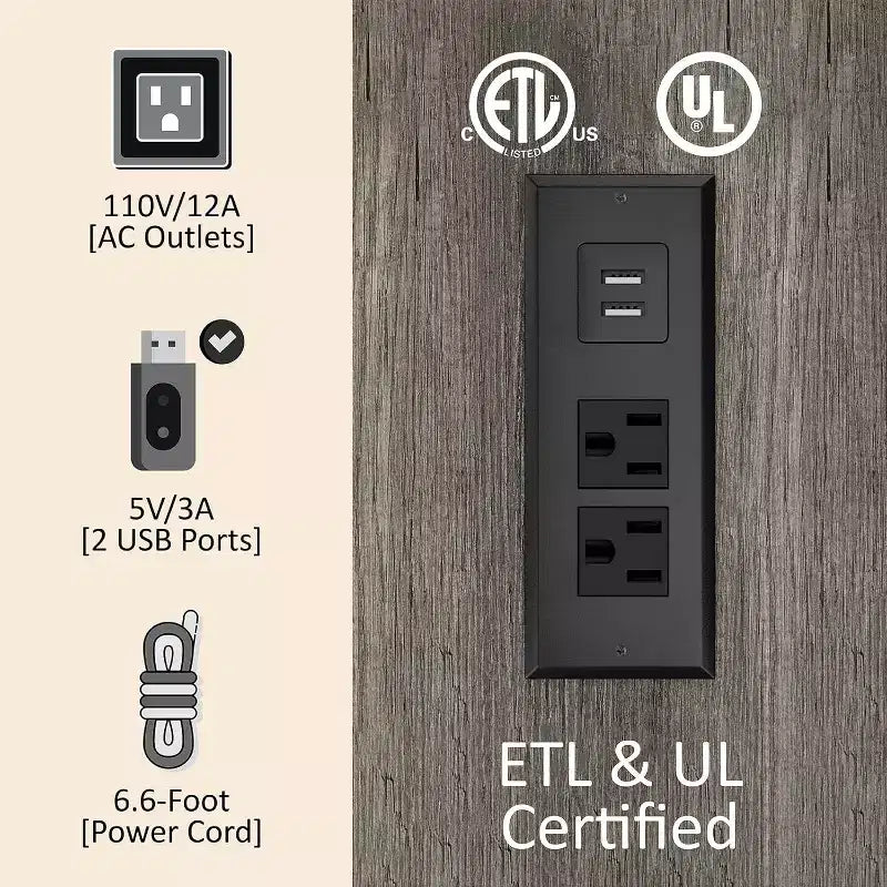 Cadre de lit avec tête de lit bibliothèque LED, lit de rangement en bois avec 4 tiroirs, station de recharge