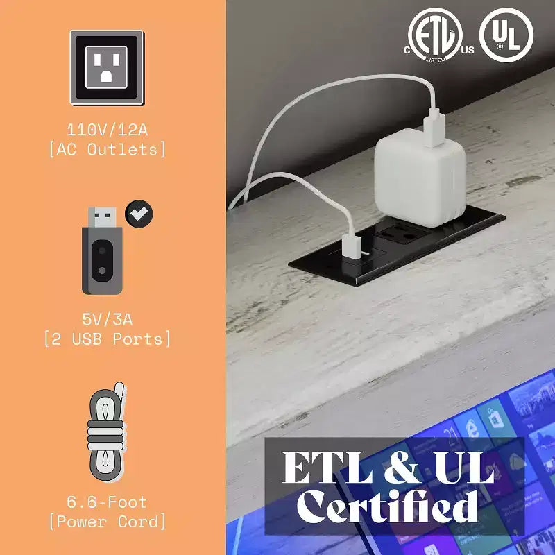 Cadre de lit avec tête de lit bibliothèque LED, lit de rangement en bois avec 4 tiroirs, station de recharge