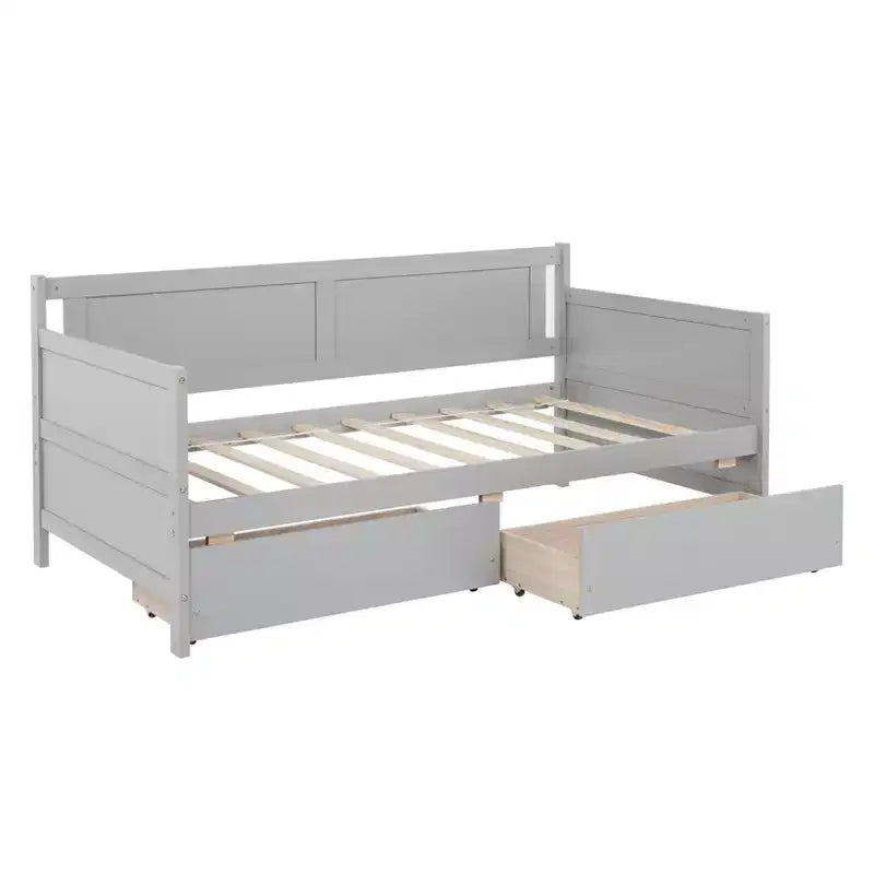Lit superposé double avec barrière de sécurité, haute capacité de charge, en métal robuste