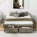FAMYYT Queen Size Wood Platform Bed With 6 Storage Drawers, Easy Assembly