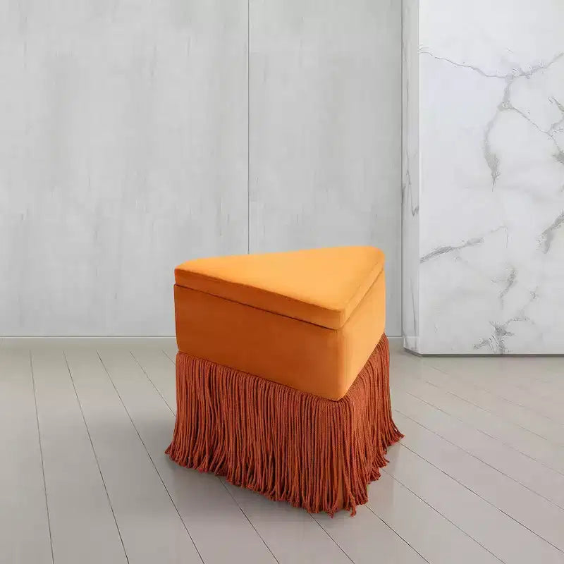 Pouf/Tabouret en velours