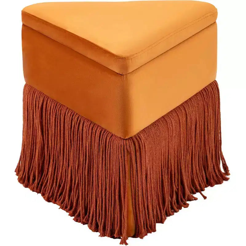 Pouf/Tabouret en velours