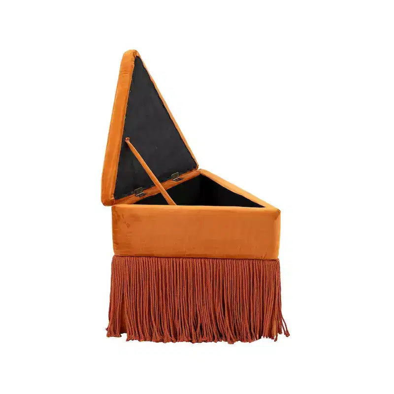 Pouf/Tabouret en velours