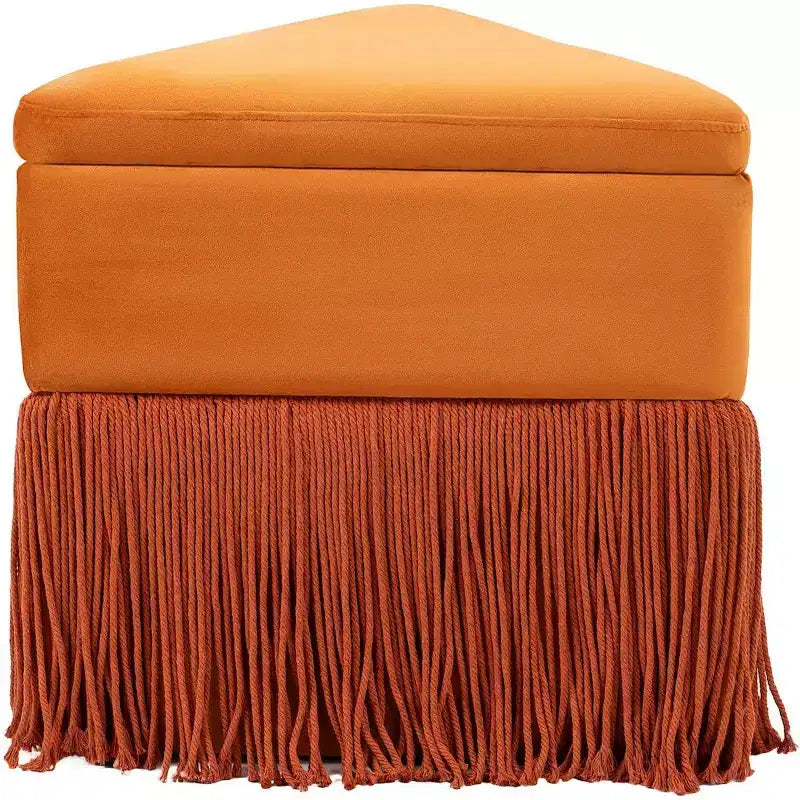 Pouf/Tabouret en velours