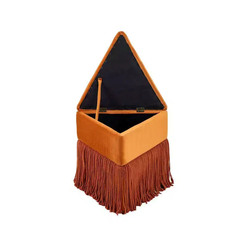 Pouf/Tabouret en velours