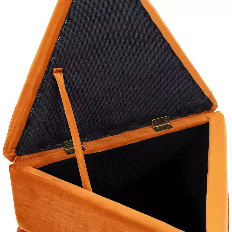 Pouf/Tabouret en velours