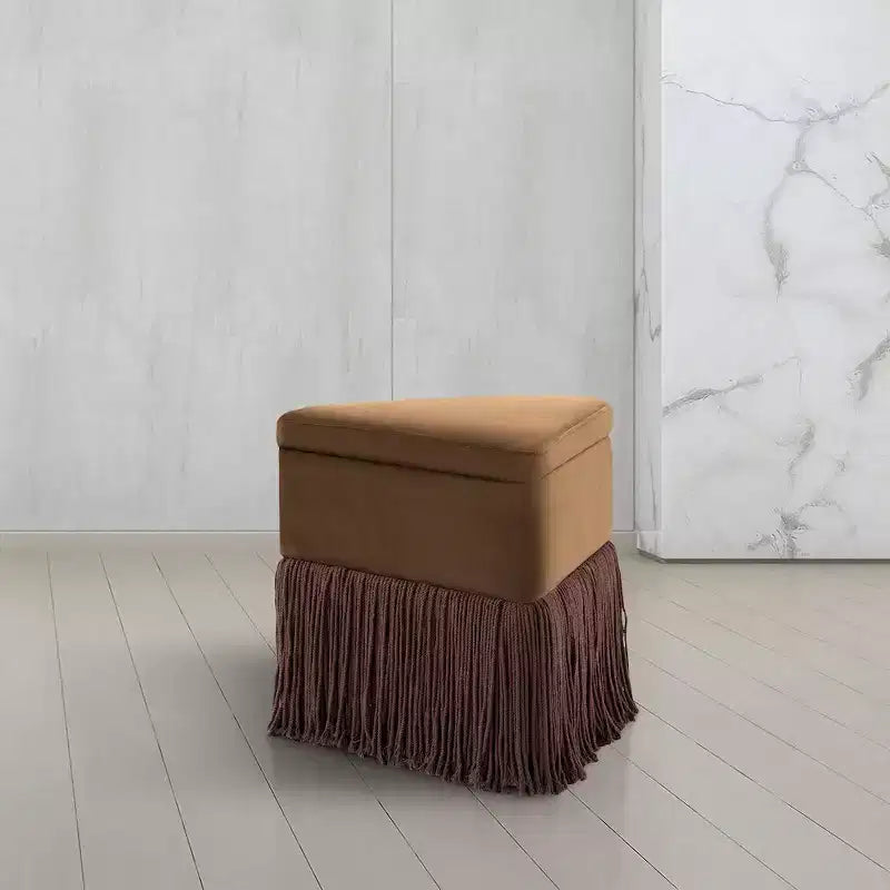 Pouf/Tabouret en velours