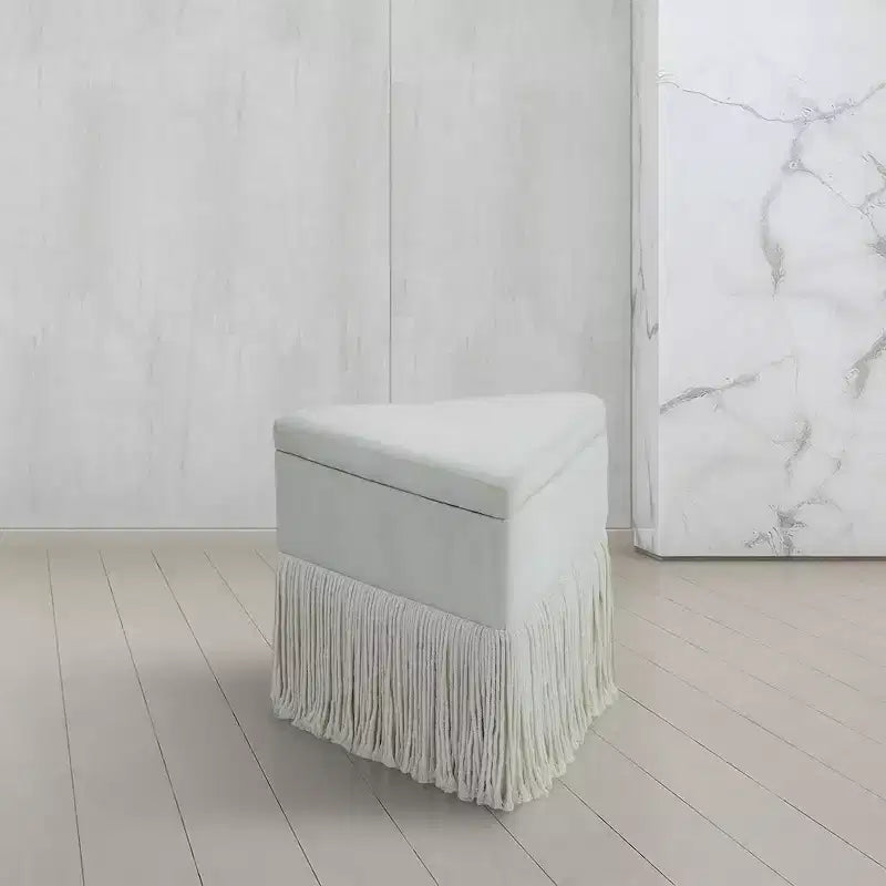 Pouf/Tabouret en velours