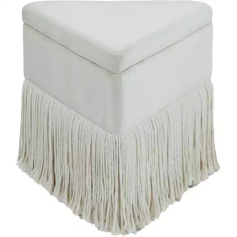 Pouf/Tabouret en velours