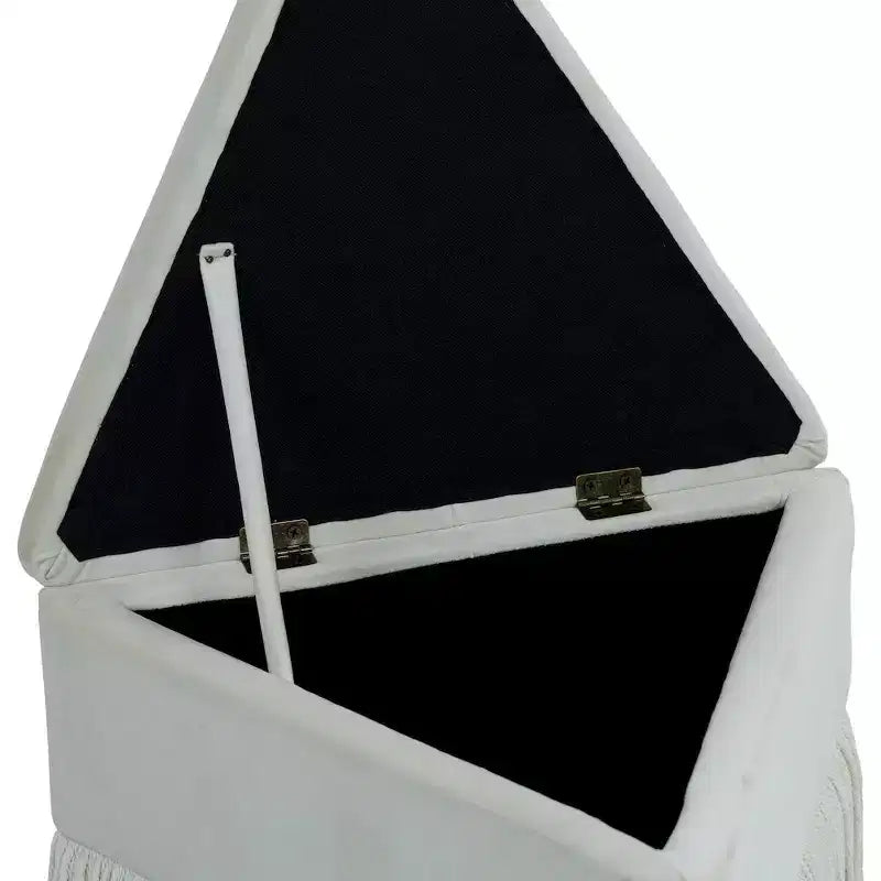 Pouf/Tabouret en velours