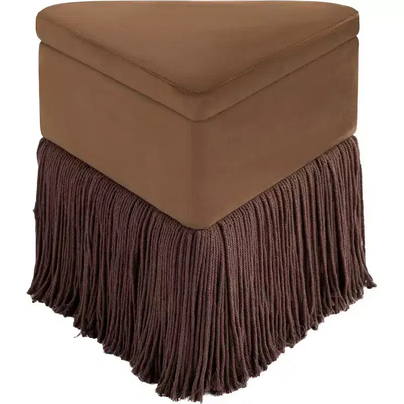 Pouf/Tabouret en velours