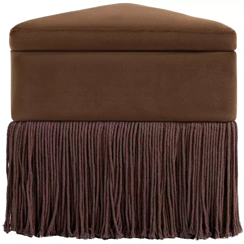 Pouf/Tabouret en velours