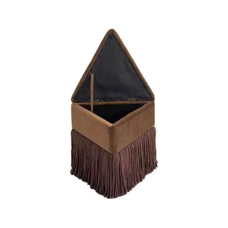 Pouf/Tabouret en velours