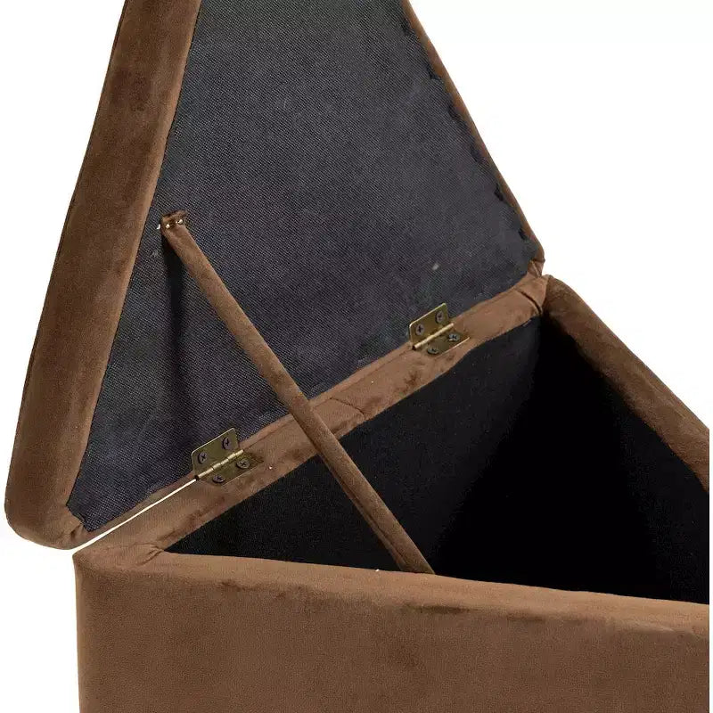 Pouf/Tabouret en velours