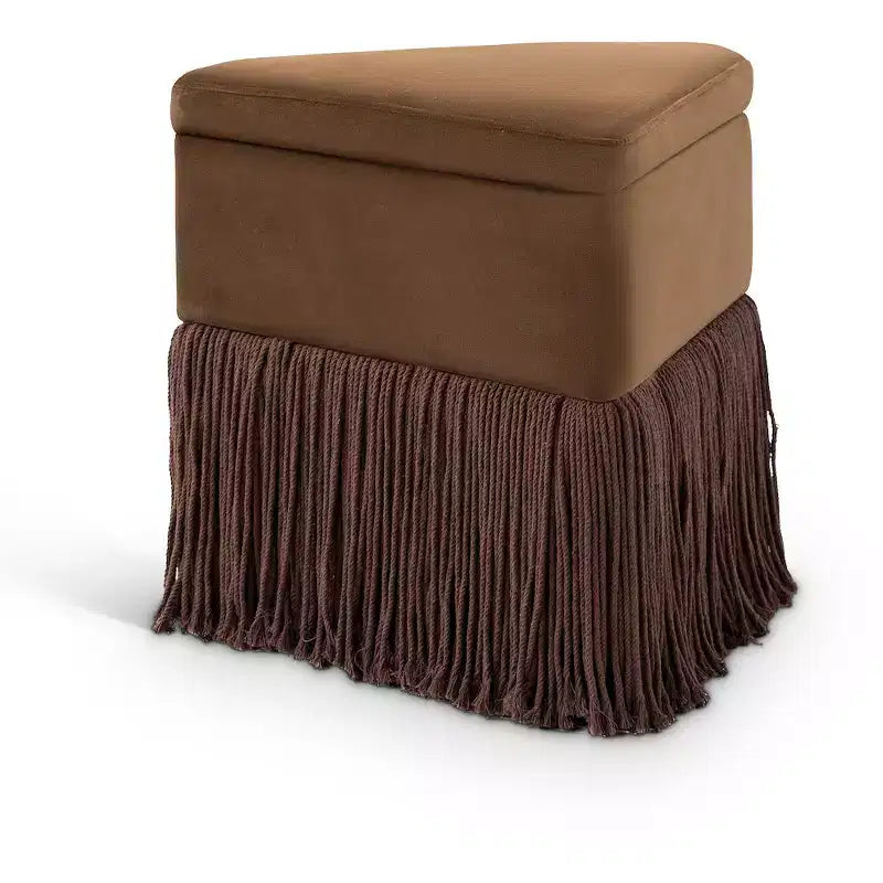 Meridian Furniture Trivoli Velvet Ottoman/Stool