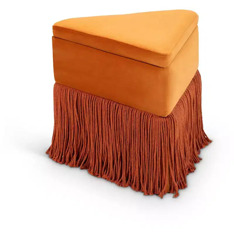 Pouf/Tabouret en velours
