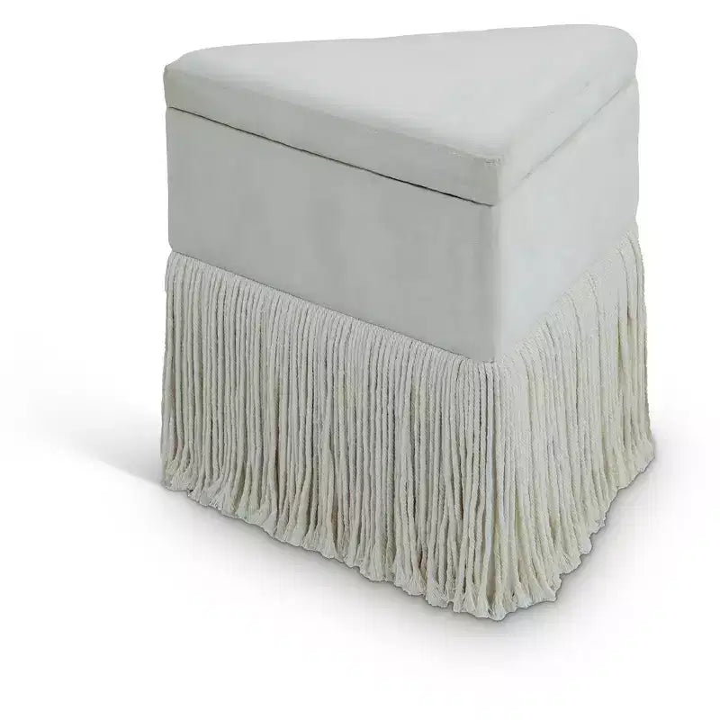 Pouf/Tabouret en velours